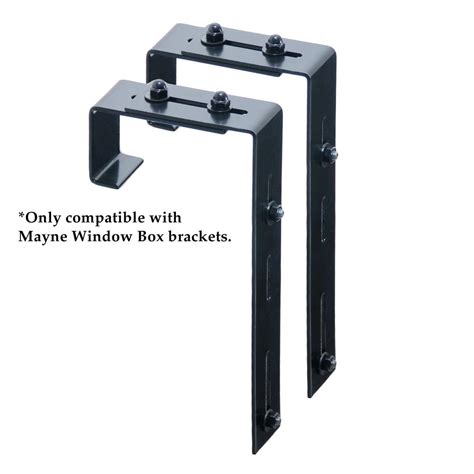 window box mounting brackets|window box brackets outdoor.